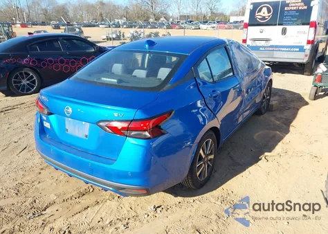 2020 Nissan Versa Sv Xtronic Cvt from USA, damaged, VIN 3N1CN8EVXLL873413